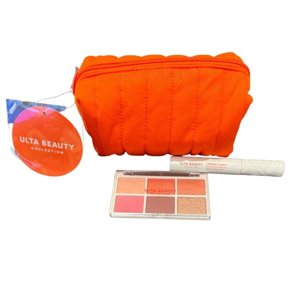 Ulta Beauty Cosmetics Bag with Deluxe Samples